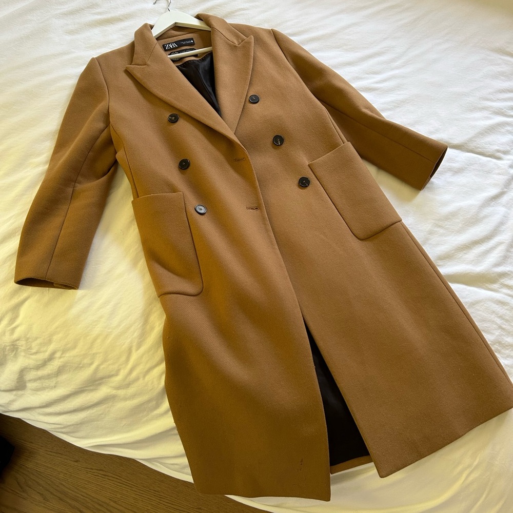 Camel Italian Wool Coat